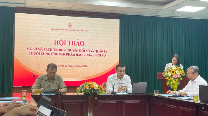 Hội thảo: "Mã số mã vạch trong chuyển đổi số và quản lý chuỗi cung ứng sản phẩm dịch vụ hàng hoá"